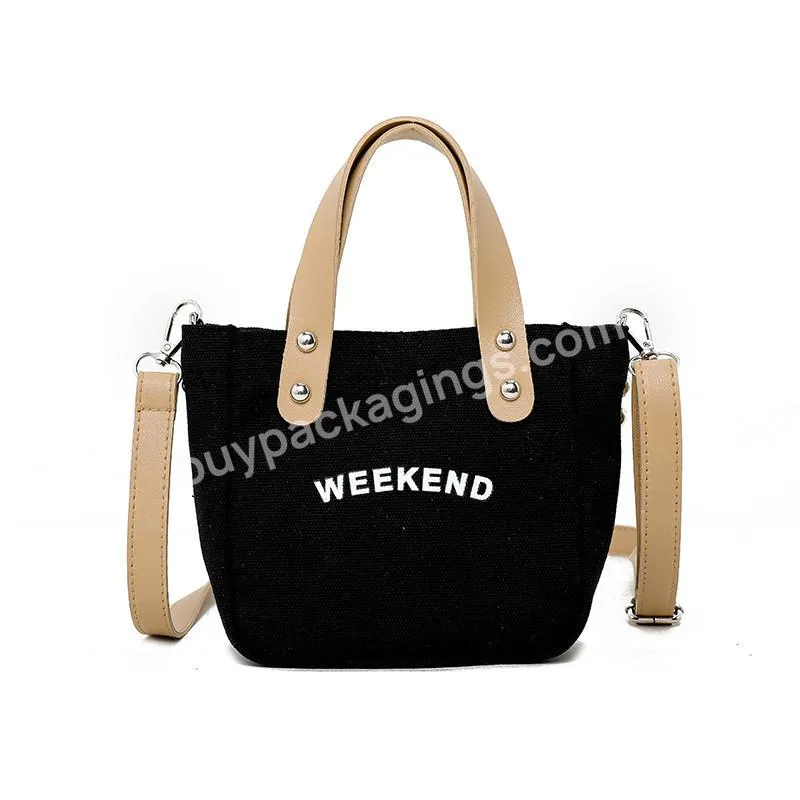 Custom Logo Sport Fashion Style Small Mini Canvas Chest Crossbody Phone Sling Shoulder Messenger Bag For Women