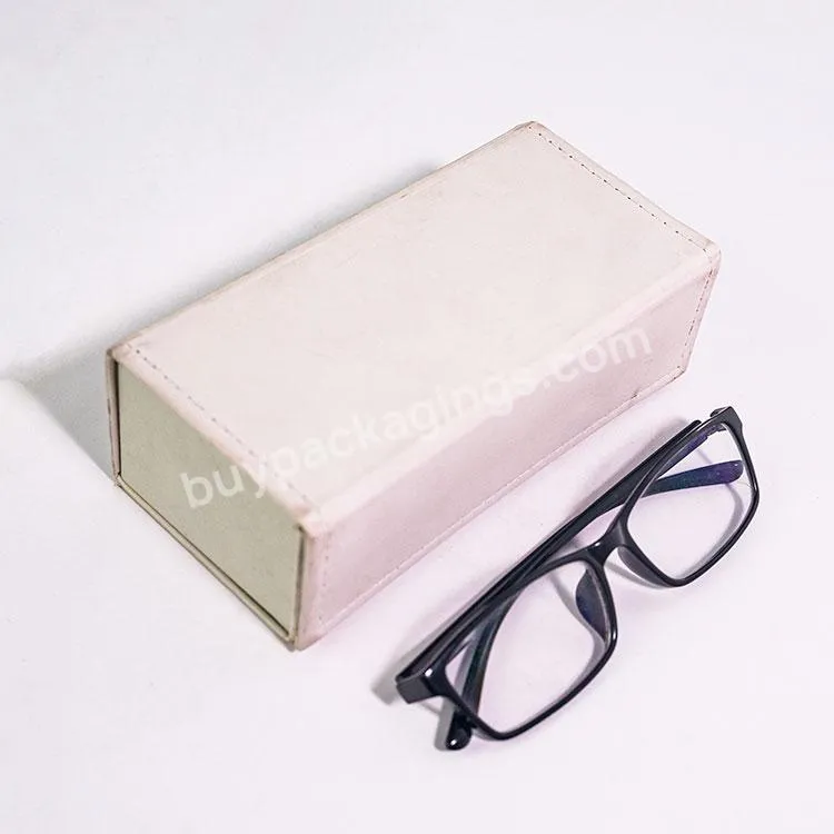 Custom Logo Storage Display Folding Sunglasses Gift Packaging Cardboard Paper Boxes For Lenses Ophthalmic