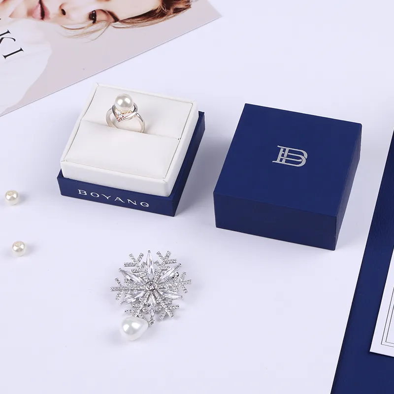 Custom logo Women High Quality Hot Sell Chain Box Jewelry Storage Packaging necklace Bracelet Ring Box