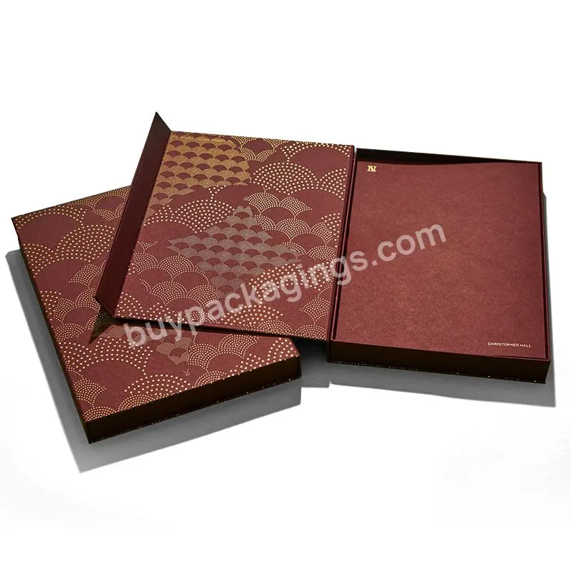 Custom Luxury Eco-friendly Printing Package Cardboard Carton Box Paper Box With Magnet