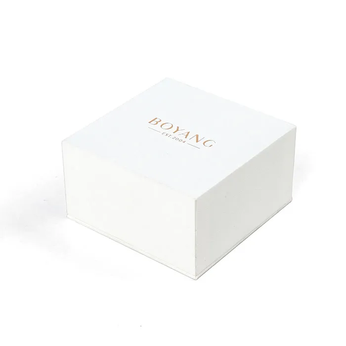 Custom Luxury Hot Stamping Gold Logo Cardboard Watch And Bracelet Packing Box