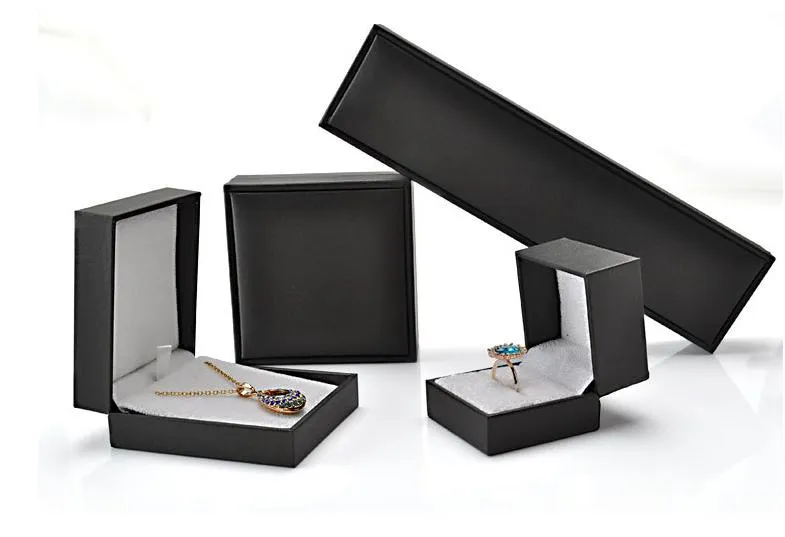 Custom Luxury Leather Paper Jewellery Box Jewelry Set Box