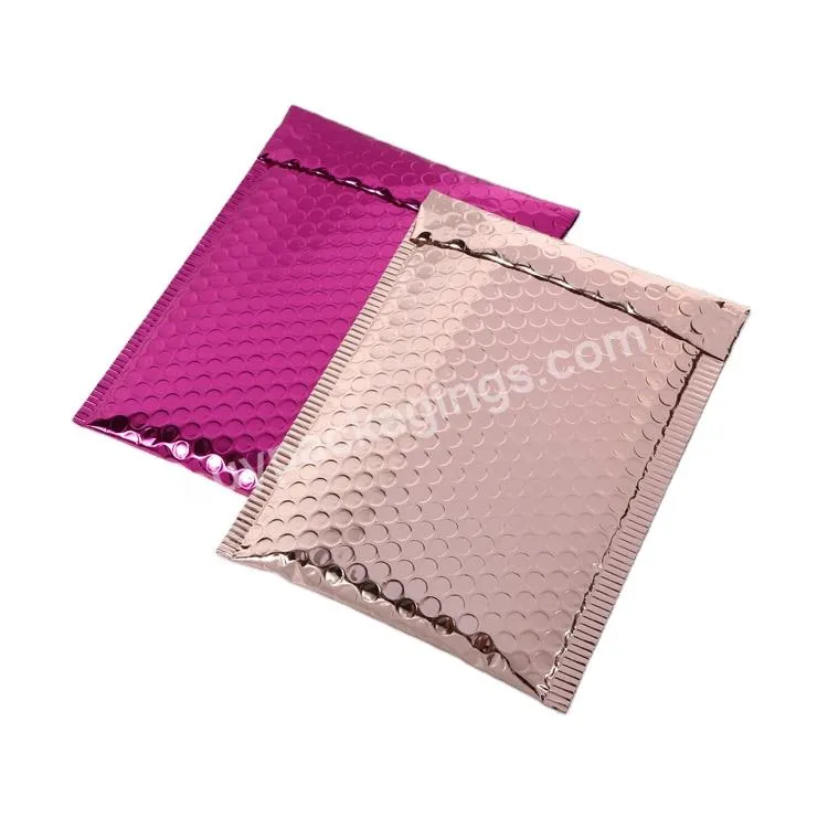 Custom Padded Envelopes Aluminum Foil Bubble Mailer Custom Waterproof Shipping Envelope Bag