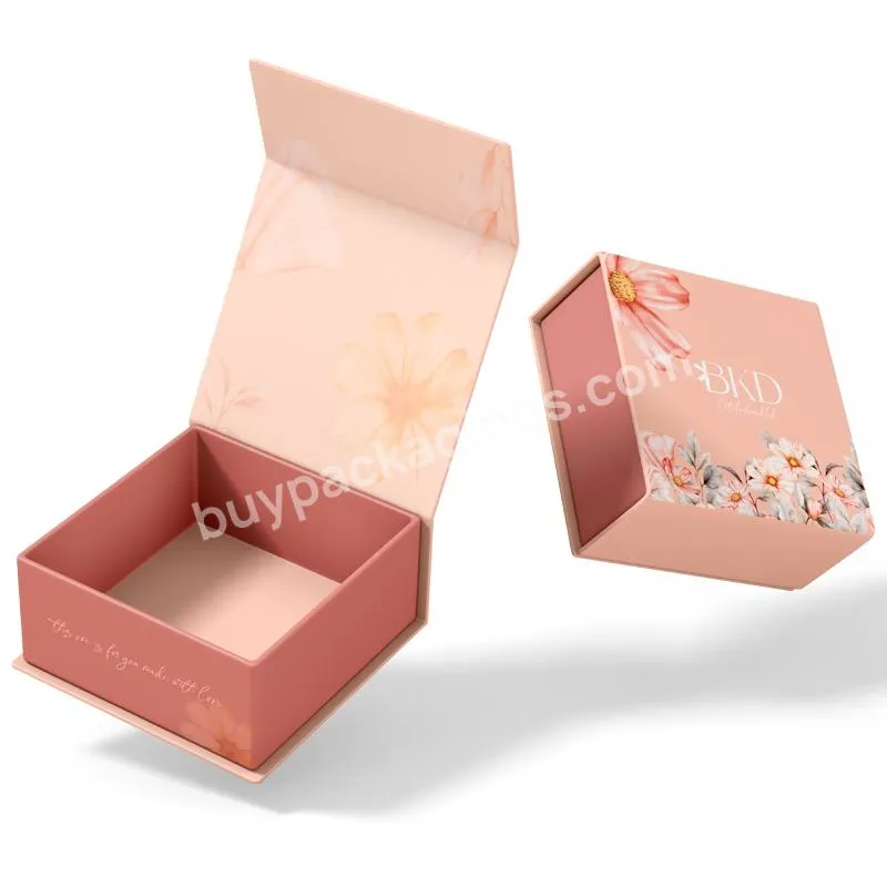 Custom Paper Cardboard Packaging Large Gift Box With Magnetic Closure Lid