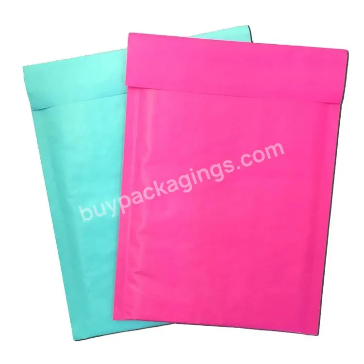 Custom Pink Padded Envelope Poly Bubble Polymailers Mailers