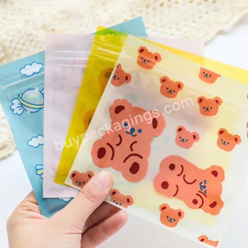 Custom Plastic Bag With Cute Cartoon Printing