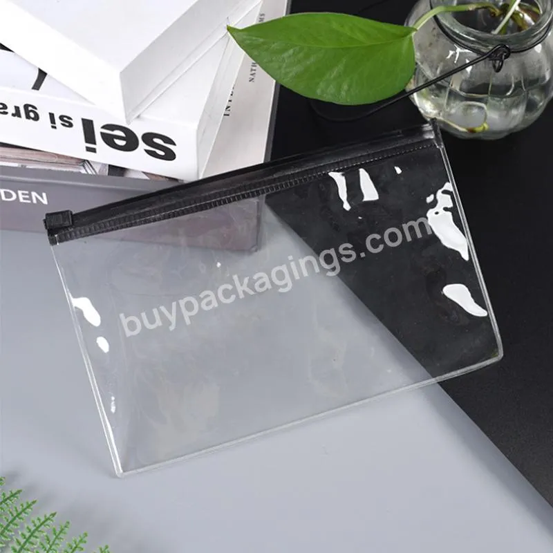 Custom Plastic Clear Stationery Slider Bag