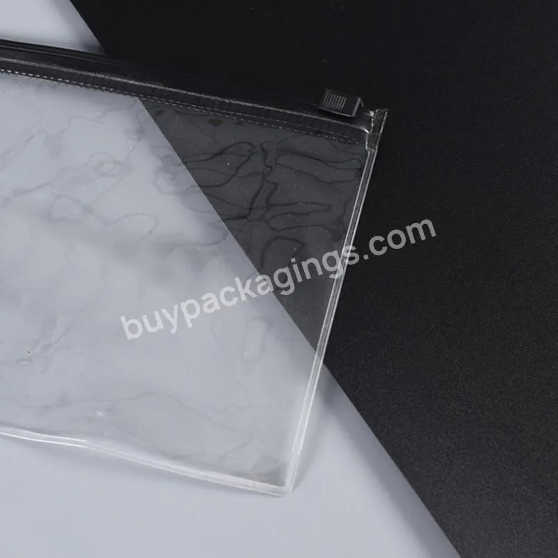 Custom Plastic Clear Stationery Slider Bag