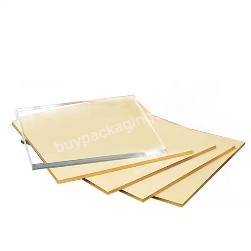 Custom Plastic Perspex Panel Pure Pmma Plate Ple Xiglass Board Cast Acrylic Sheet