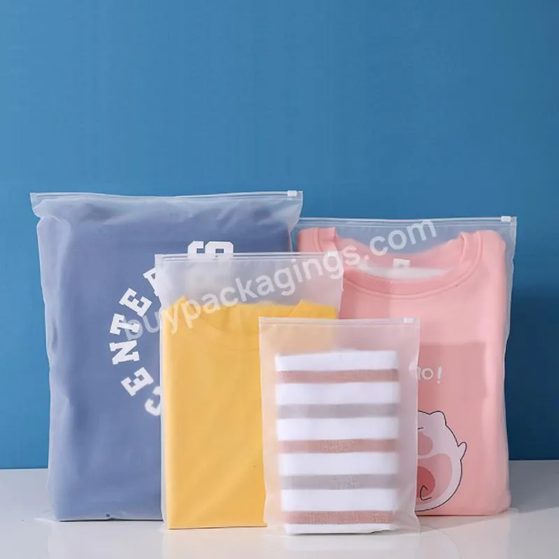 Custom Plastic Slider Bag For Clothes And Shoes