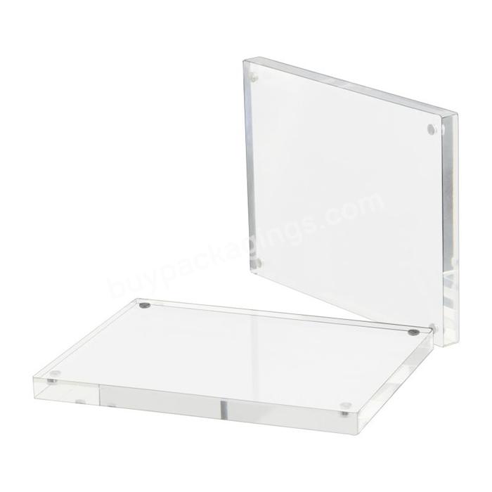 Custom Plexiglass Frames Wall Mounted Acrylic Picture Frames Plexi Glass Picture Frames - Buy Bespoke Plastic A2 Pmma Wall Mounted Frame Acrylic Gallery Frames,Photo Frame Plexiglass Wall Mounted With Screw Holder,Round Angles Acrylic 6x4 Acrylic Fra