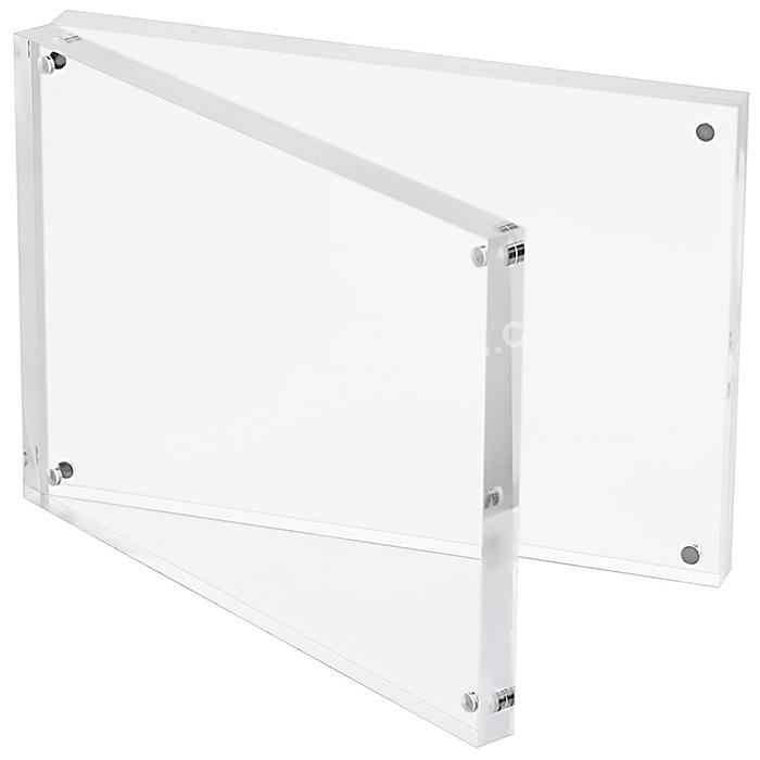 Custom Plexiglass Frames Wall Mounted Acrylic Picture Frames Plexi Glass Picture Frames - Buy Bespoke Plastic A2 Pmma Wall Mounted Frame Acrylic Gallery Frames,Photo Frame Plexiglass Wall Mounted With Screw Holder,Round Angles Acrylic 6x4 Acrylic Fra