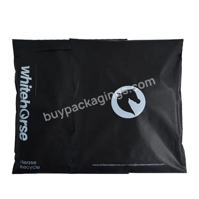 Custom Print Logo Color Amazon Branded Polybag Plastic Bags With Logos Clothing Poly Mailer Mailing Bags Mailer Bags For Clothes