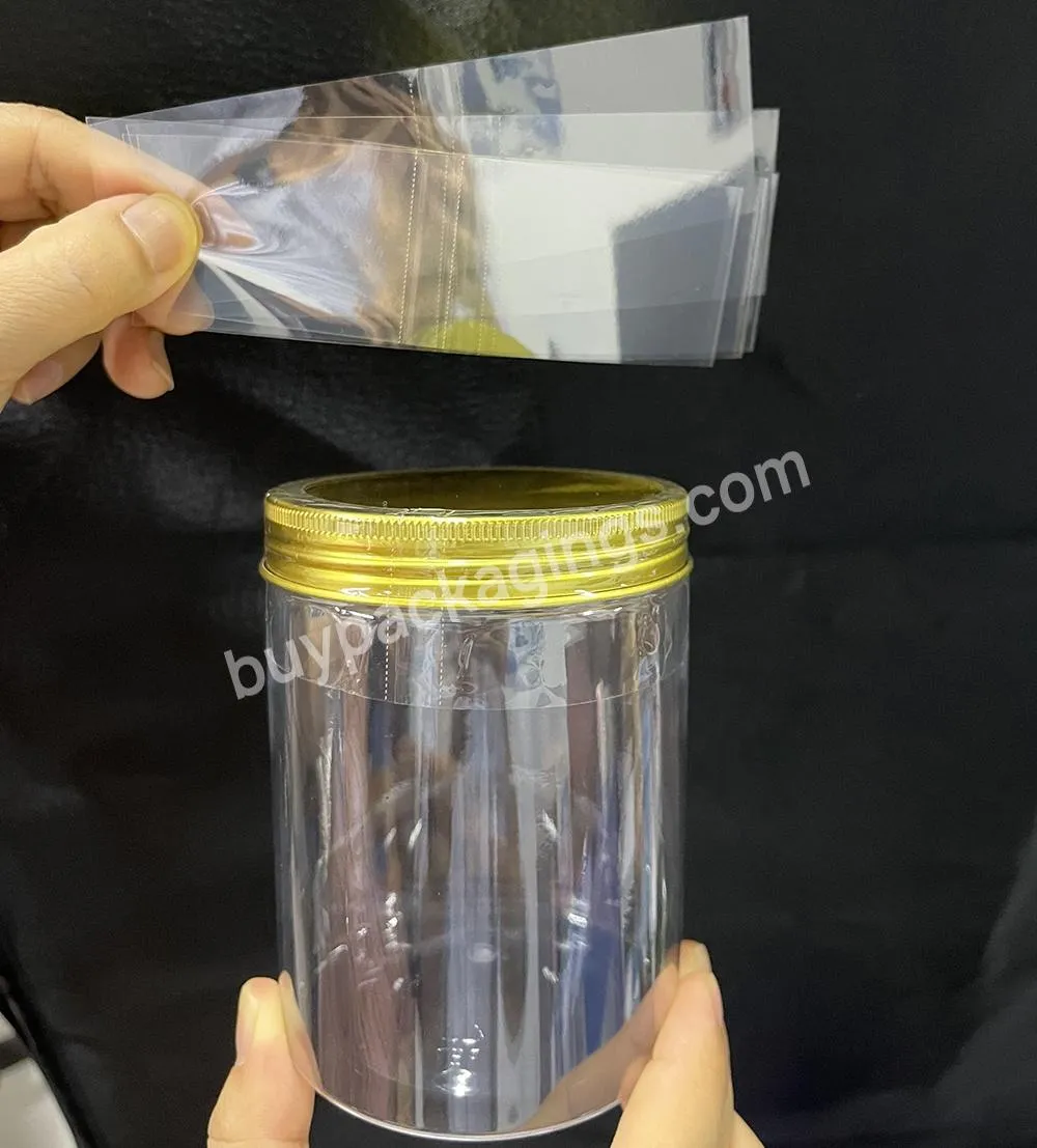 Custom Print Perforated Heat Shrink Wrap Bands Shrink Safe Sealed Band For Pet Bottle Necks Jars Cap Seal