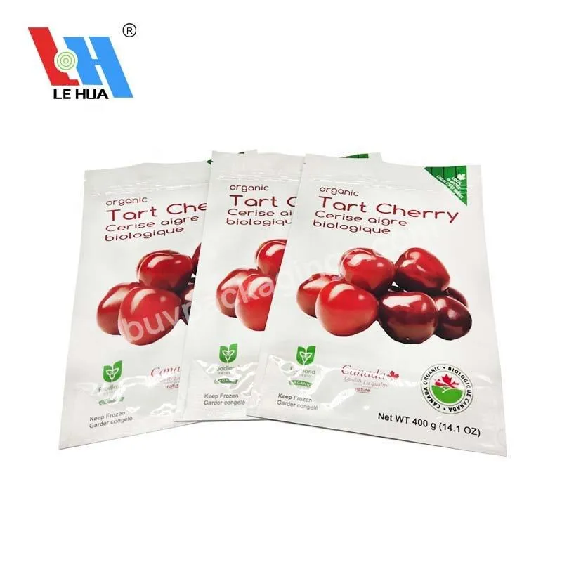 Custom Print Plastic Pouch Packaged Standing Pouch Food Packaging Zip Bags Aluminium Foil Bag For Food