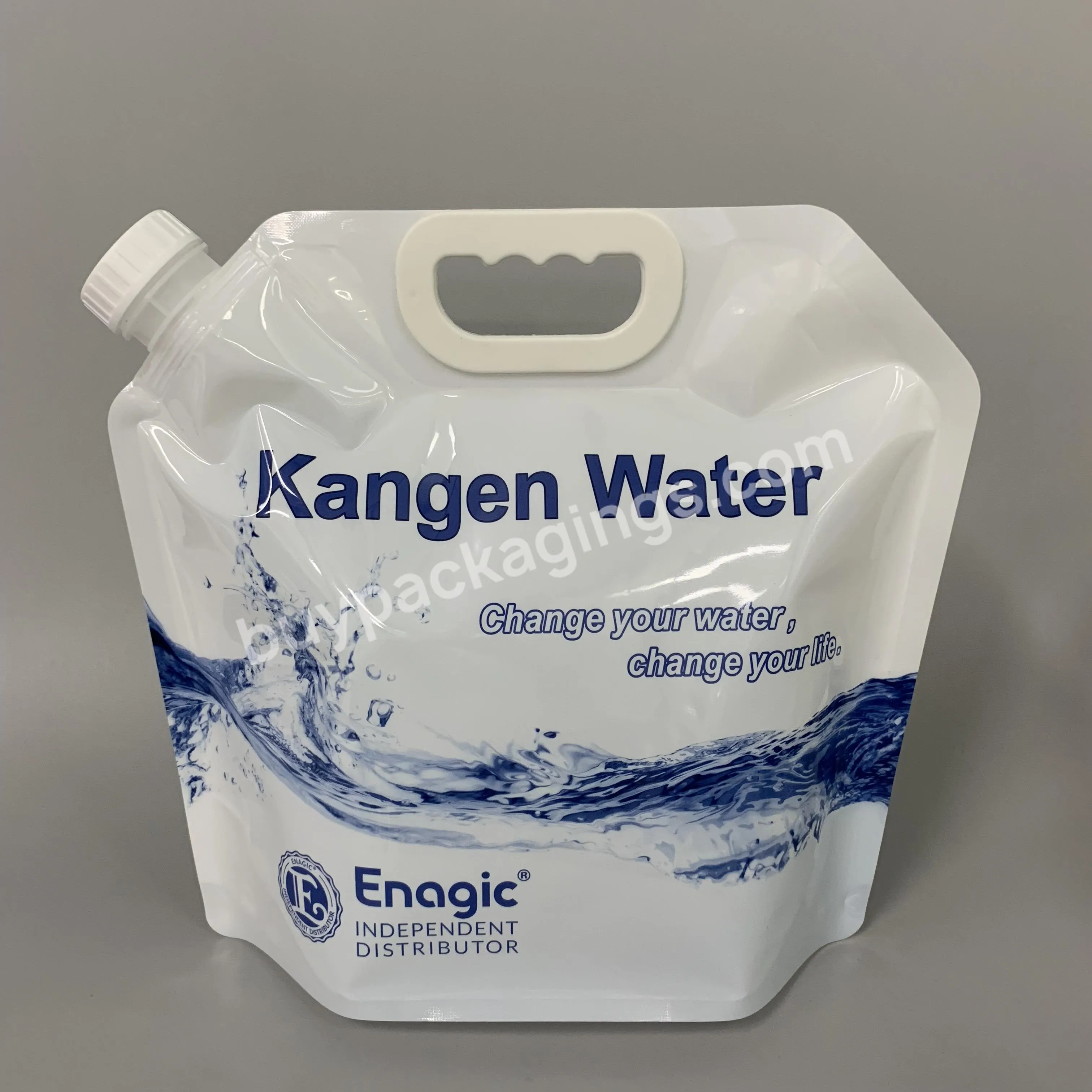 Custom Printed 5 Liter Foldable Plastic Water Container - Buy 5 Liter Water Container,Foldable Water Container,Plastic Water Container.