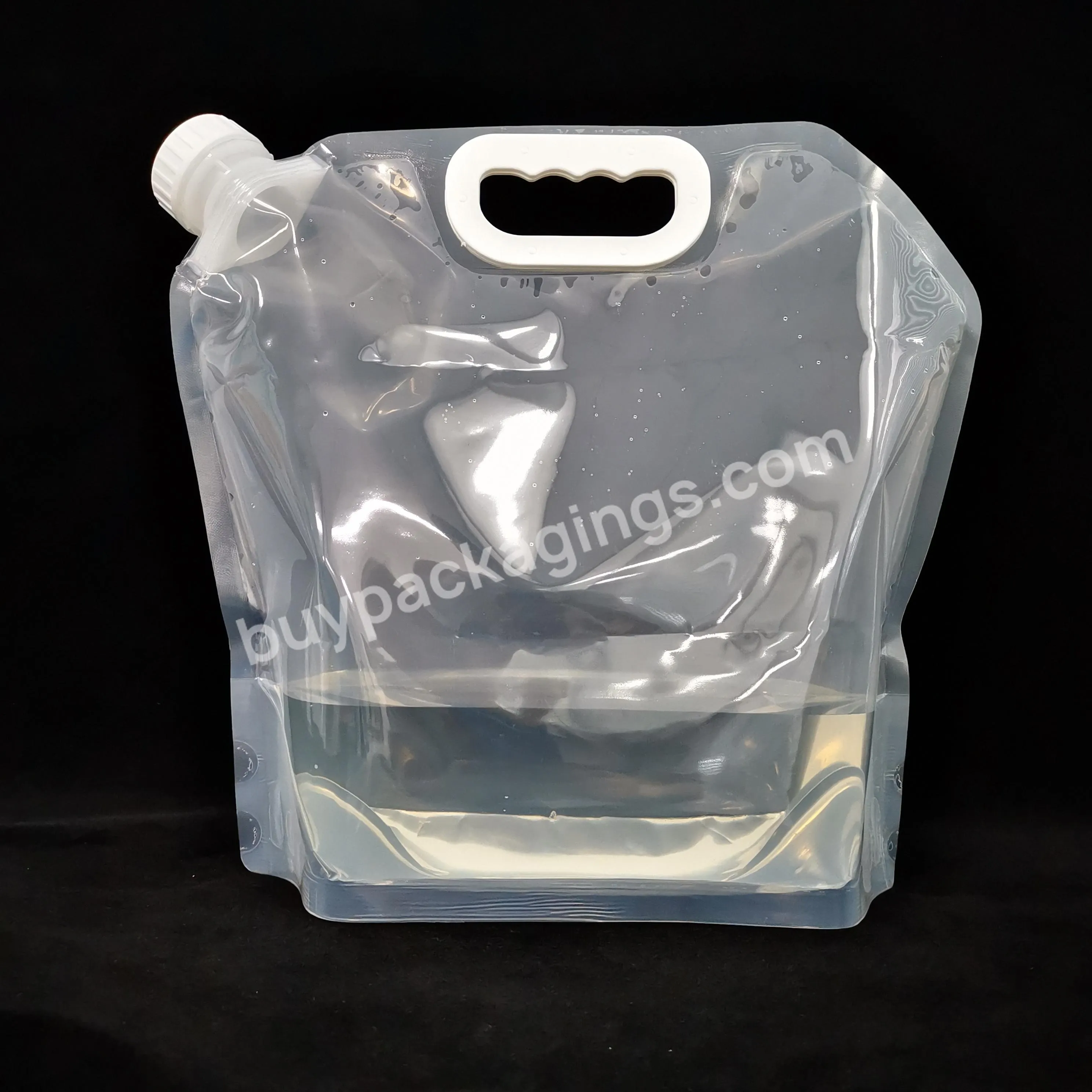 Custom Printed 5 Liter Foldable Plastic Water Container - Buy 5 Liter Water Container,Foldable Water Container,Plastic Water Container.