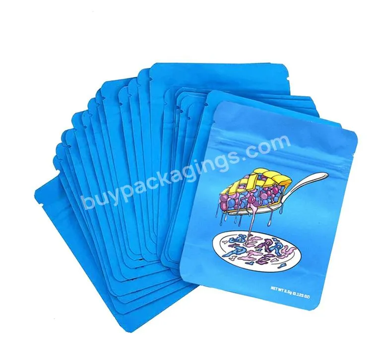 Custom Printed Childproof 4x6 Plastic Candy Stand Up Mylar Aluminum Foil Packaging Pouch Bags