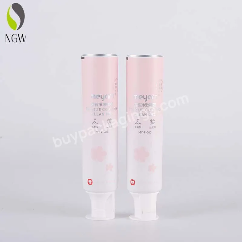 Custom Printed Container Tube Hotel Foldable Extruded Toothpaste Tube Laminated Empty Aluminum Plastic Tube