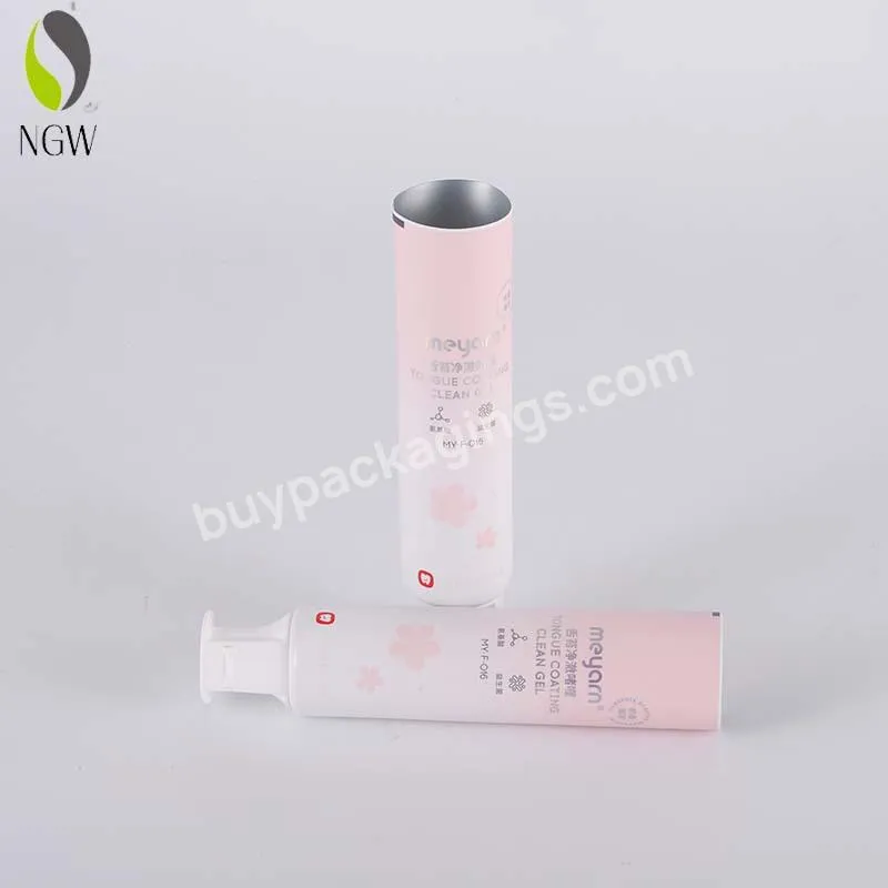 Custom Printed Container Tube Hotel Foldable Extruded Toothpaste Tube Laminated Empty Aluminum Plastic Tube