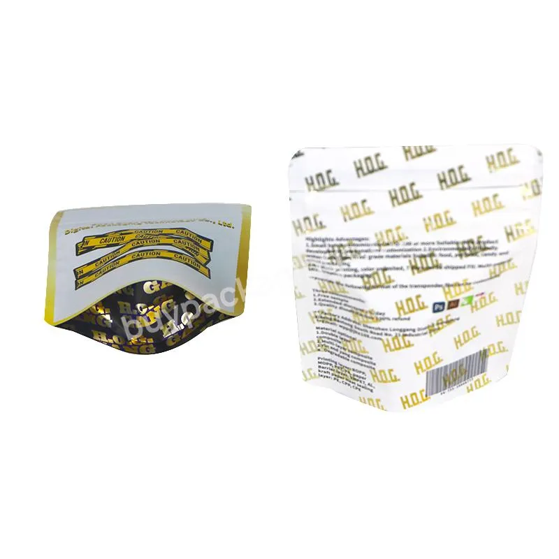 Custom Printed Foil Mylar Smell Proof Bag Zip Lock Packaging Food Aluminum Foil Stand Up Pouch Empty Tea Bags