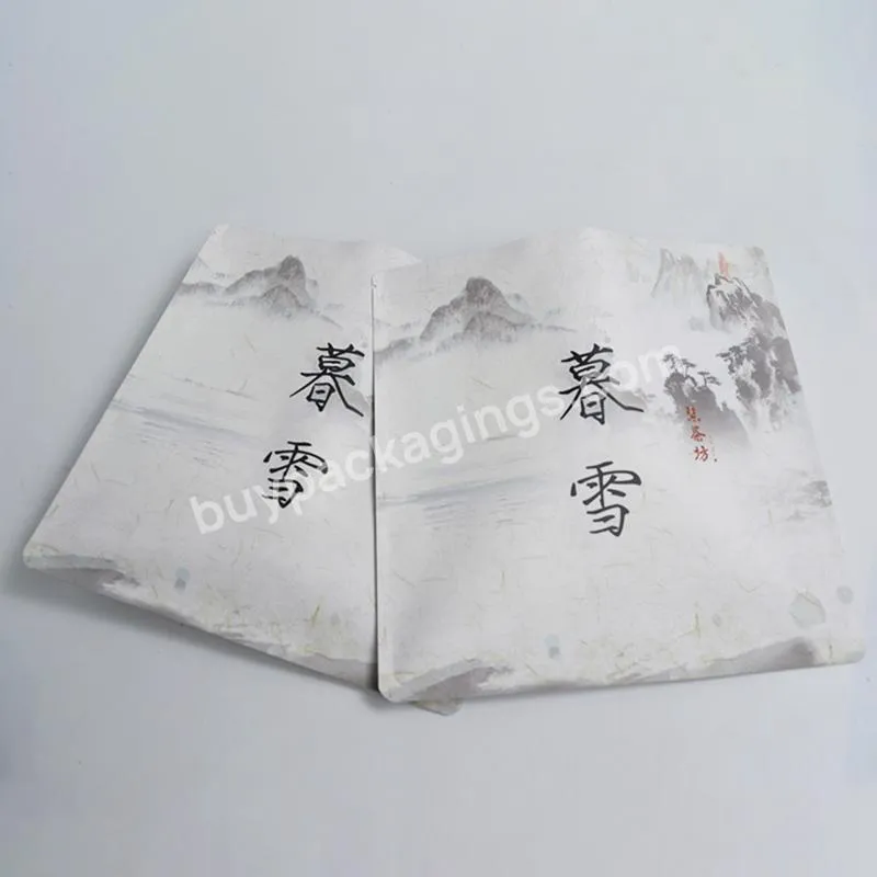 Custom Printed Food Grading Foil For Packaging In A Box For Small Business High Quality Instant Kraft Paper Ziplock Tea Bag