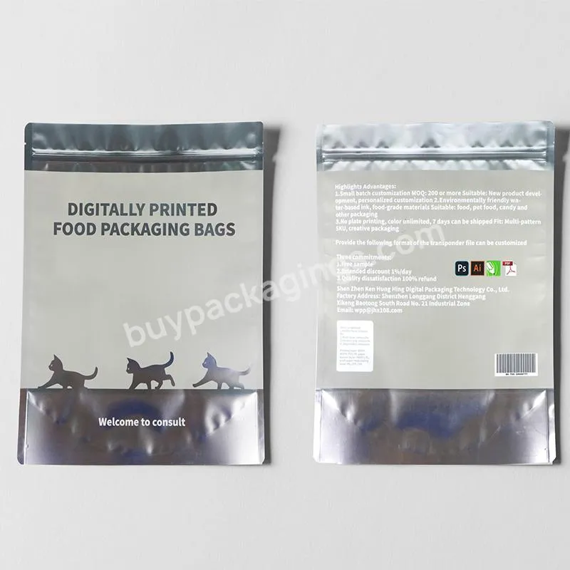 Custom Printed Laminated Mylar Zipper Packaging Holographic Bag Custom Logo Aluminum Foil Packaging Bag - Buy Food Grade,Aluminum Foil Packaging Bag,Customized Printed Laminated.