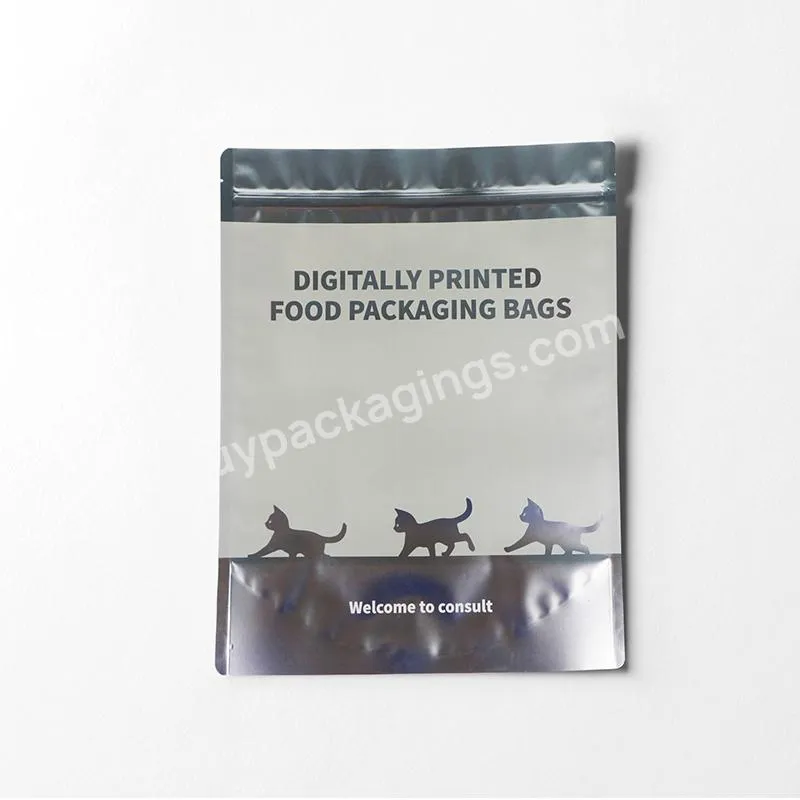 Custom Printed Laminated Mylar Zipper Packaging Holographic Bag Custom Logo Aluminum Foil Packaging Bag - Buy Food Grade,Aluminum Foil Packaging Bag,Customized Printed Laminated.