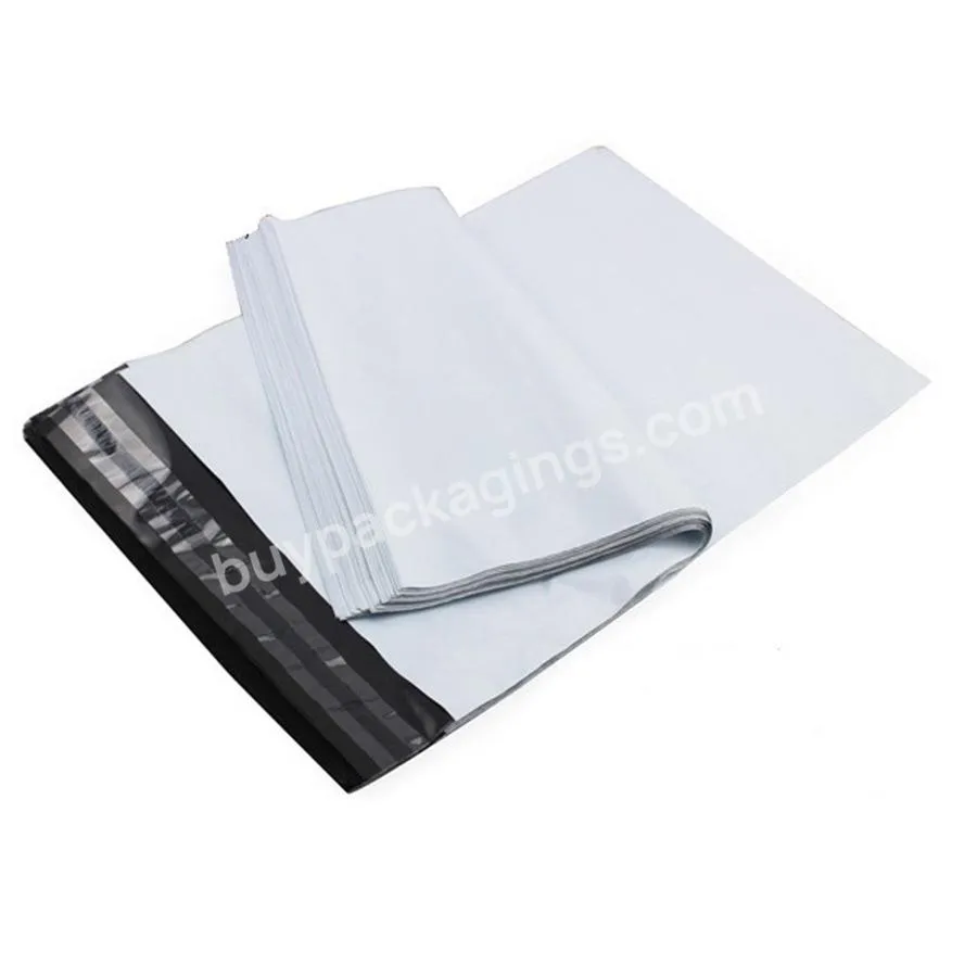 Custom Printed Logo Design Tear Proof White Mailers Envelope Express Courier Poly Bag