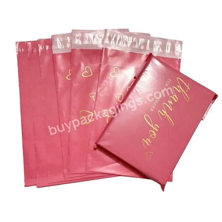 Custom Printed Logo Eco Friendly Self Sealing Plastic Poly Mailers Mailing Bags Courier Shipping Bag For Clothing