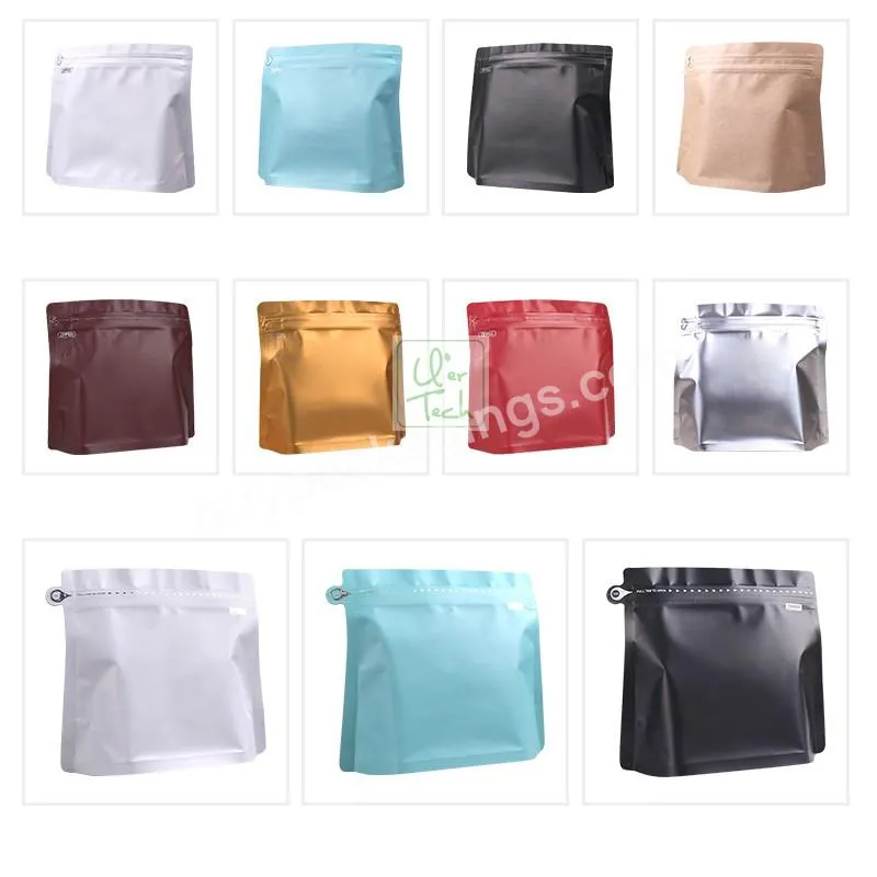 Custom Printed Pouch 250g 500g Food Grade Stand Up Pouches Plastic Zipper Pack Tea Coffee Packaging Bag