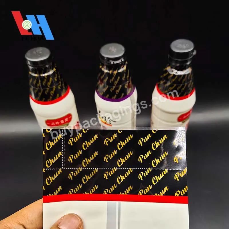 Custom Printed Pvc Shrink Sleeve Water,Plastic Bottle Label/bands