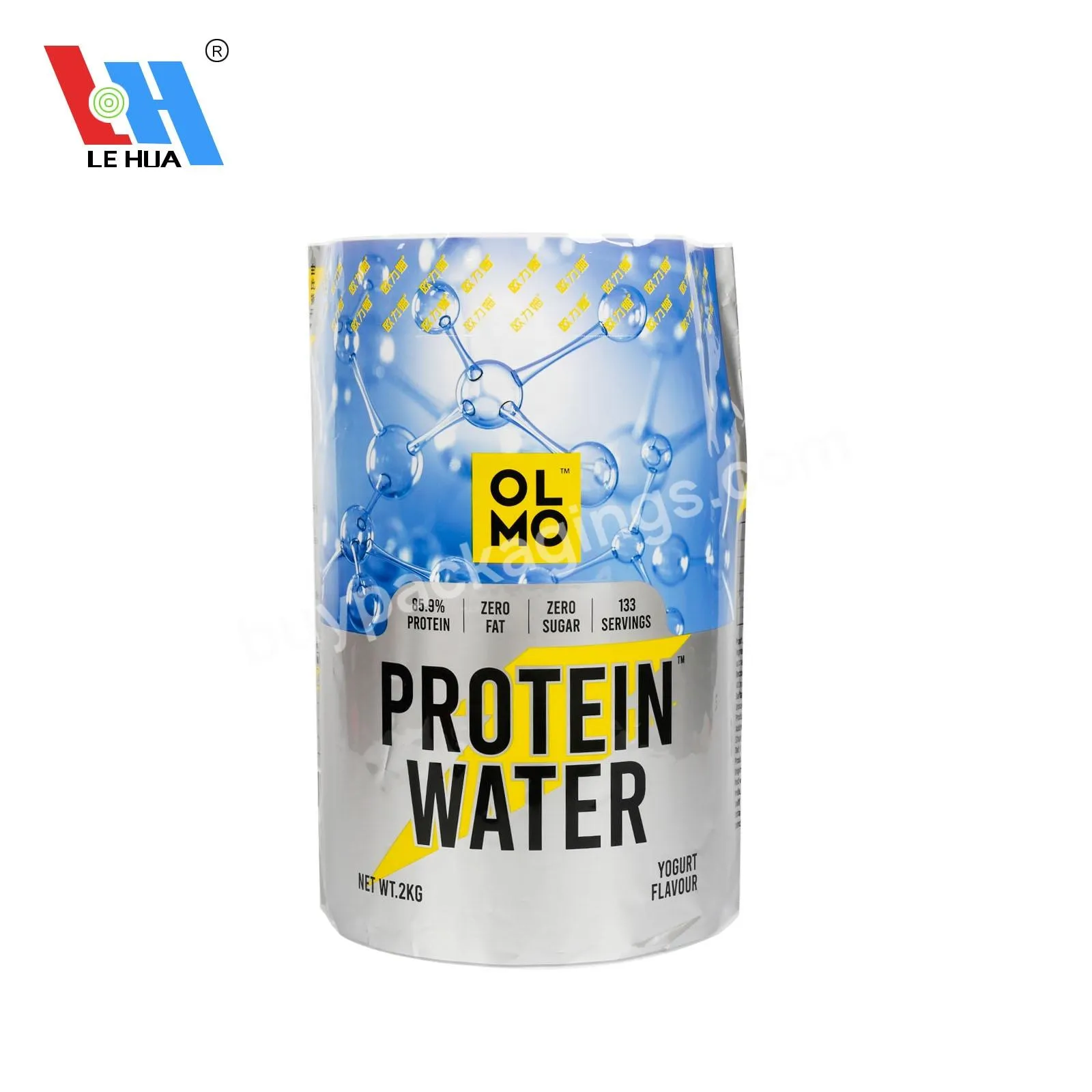 Custom Printed Shrink Sleeve Labels For Protein Bucket/protein Water