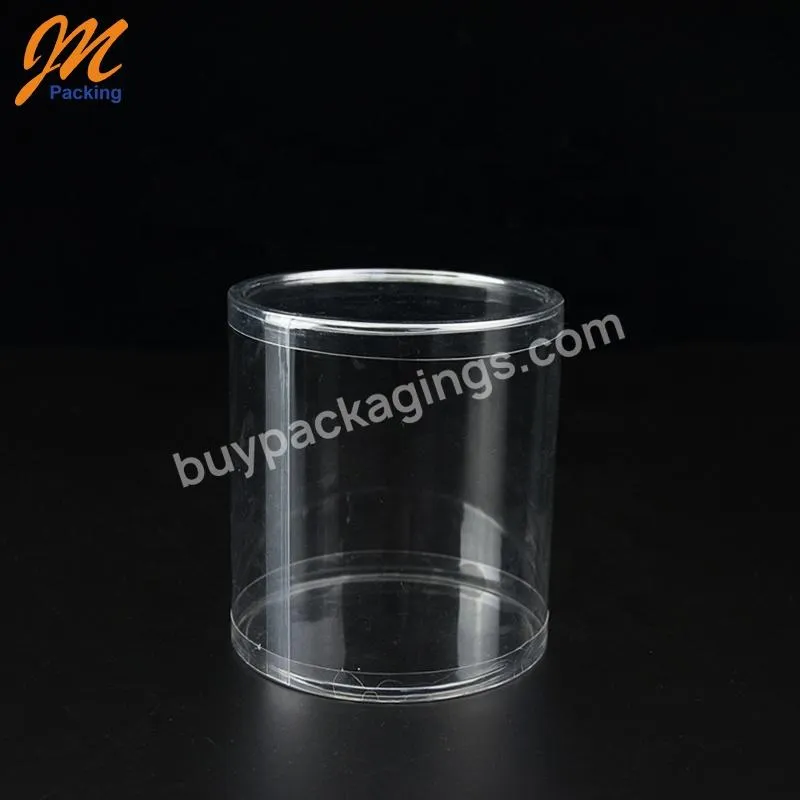 Custom Printing Accept Clear Round Cylinder Tube Towel Packaging Box Design