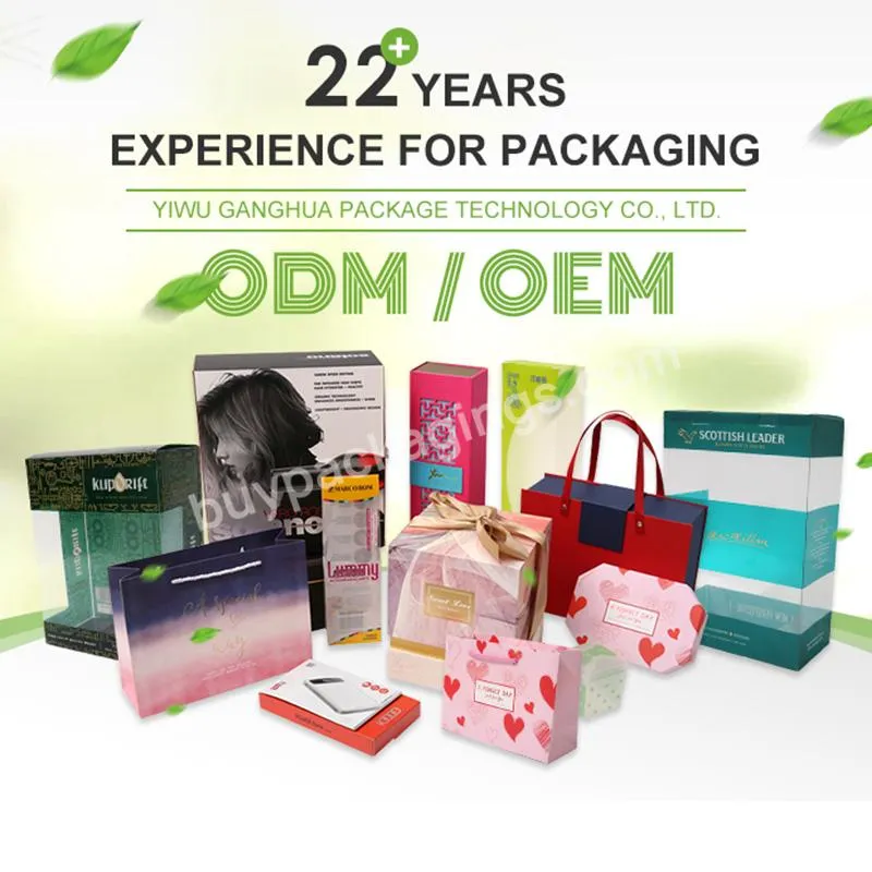 Custom Printing Cosmetic Skin Care Products Paper Packaging Boxes Beauty Jar Packaging Box