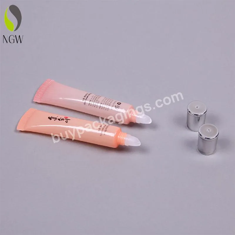 Custom Printing Cosmetic Squeeze Collapsible Tube Wholesale Empty Liquid Lipstick Lip Gloss Soft Tube Packaging