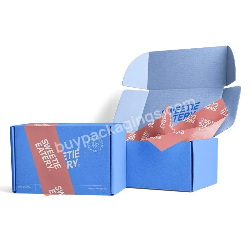 Custom Printing Premium Ecommerce Shipping Paper Boxes Foldable Cardboard Gift Packaging Mailer Box