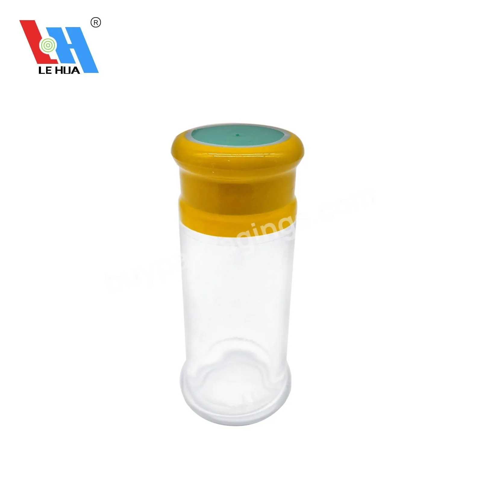 Custom Pvc Pet Bottle Cap Shrink Wrap Bands Seal With Tear Line For Glass Spice Jar