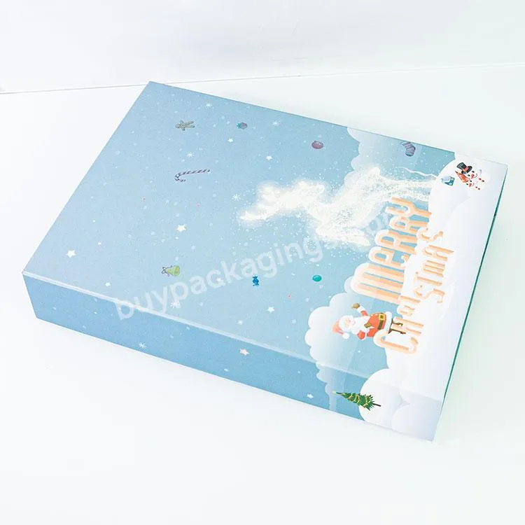 Custom Rigid Baby Collections Packaging Advent Calendar Gift Box