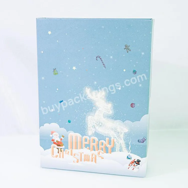 Custom Rigid Baby Collections Packaging Advent Calendar Gift Box