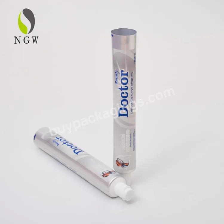 Custom Tube Plastic Empty Cosmetic Aluminum Extrusion Refillable Shampoo Bb Cream Face Wash Toothpaste Tube Packaging