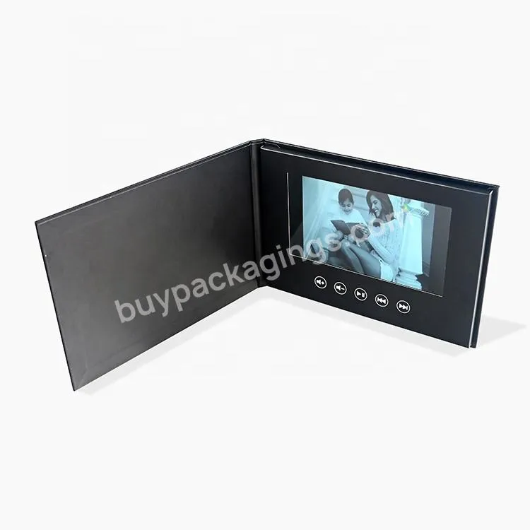 Custom Video Booklet Book Chinese Homemade Digital Lcd Screen Video Brochure