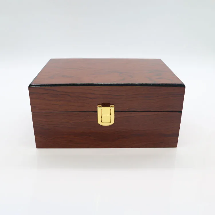 Custom wholesale premium watch box wooden packaging box for smart watch gift box