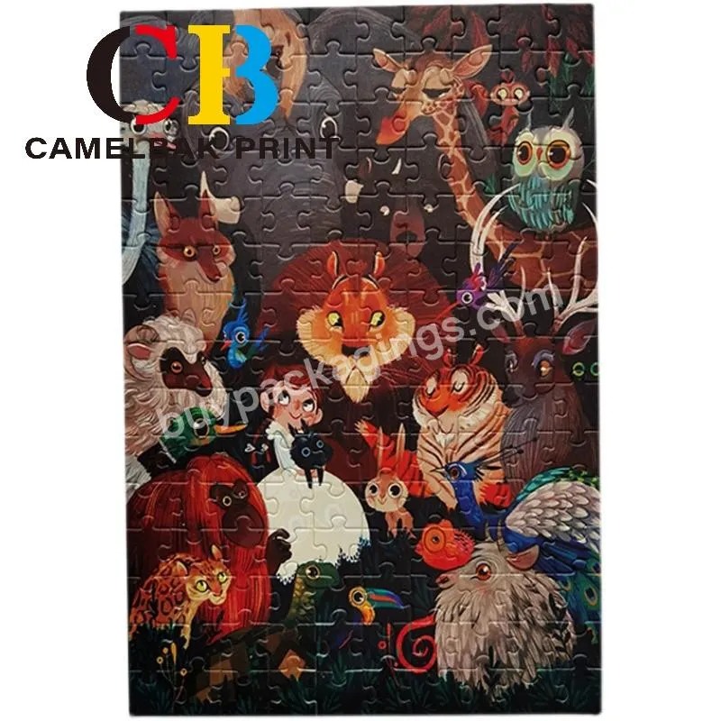 Custom Wooden Block Puzzle Custom Puzzle Blind Pack 4000 Pieces Custom Puzzle