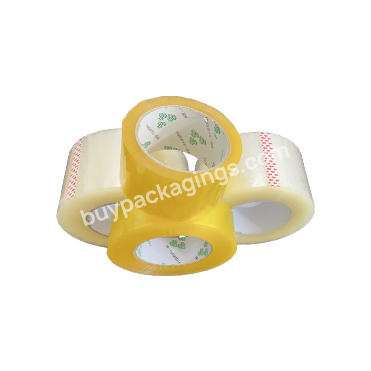 Customised Box Tape Bopp Material Custom Logo Clear Printed Transparent Packing Tape With Logo