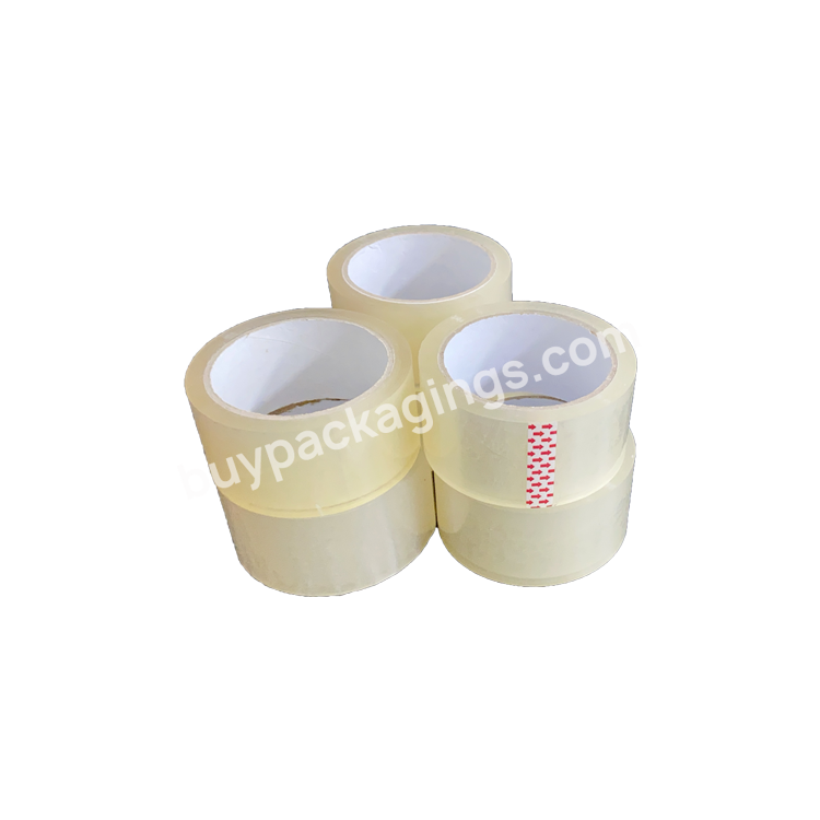 Customised Box Tape Bopp Material Custom Logo Clear Printed Transparent Packing Tape With Logo