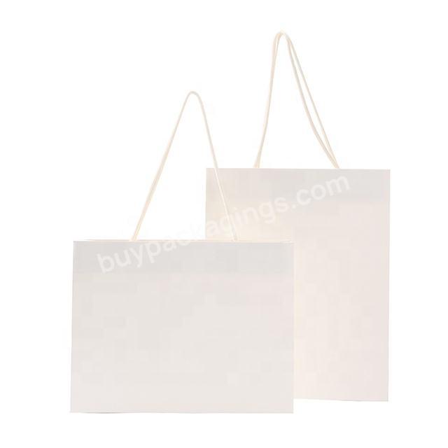 Customizable Designed Clothing Shoes Luxury Goods Medium Blank Gift Packaging Paper Bag