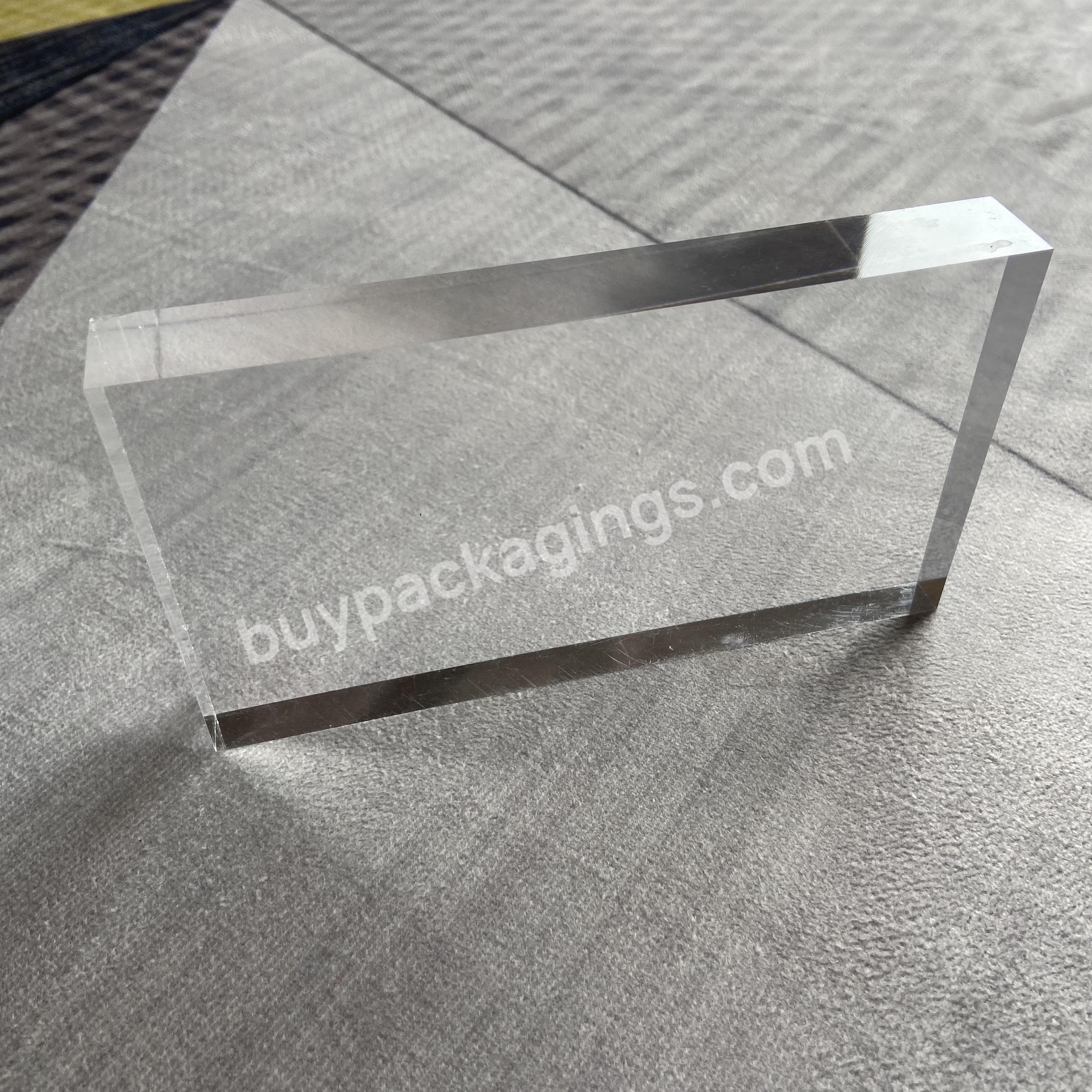Customize A3 A4 A5 Cutting Size Acrylic Plastic Clear Transparent Perspex Sheet For Laser Cutting