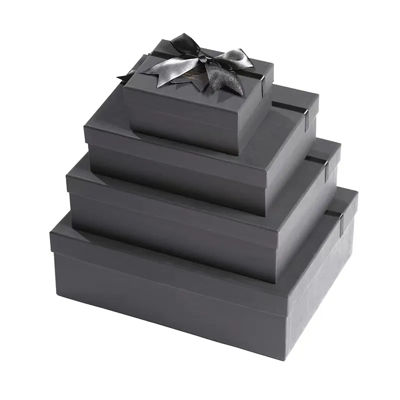 Customize Printing Logo Candy Gift Boxes Lid and Base Box Chocolate Packing Gift box