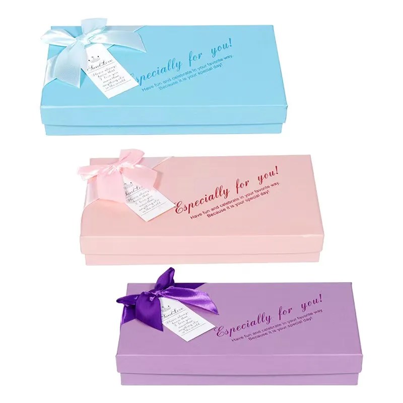 Customize Printing Rigid Cardboard Lid and Base Valentine Gift Box Gift Chocolate Packaging  Boxes